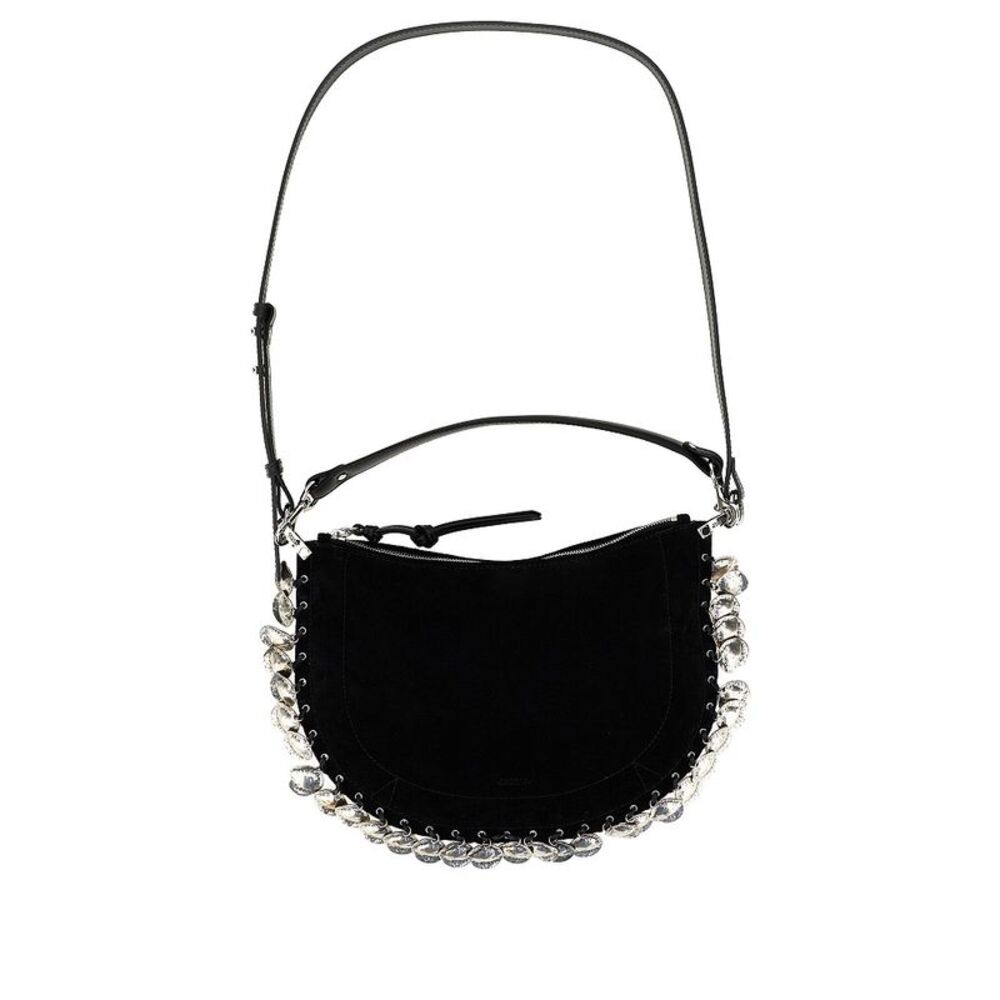 Isabel Marant Women Suede Leather Oskan Soft Zip Bag